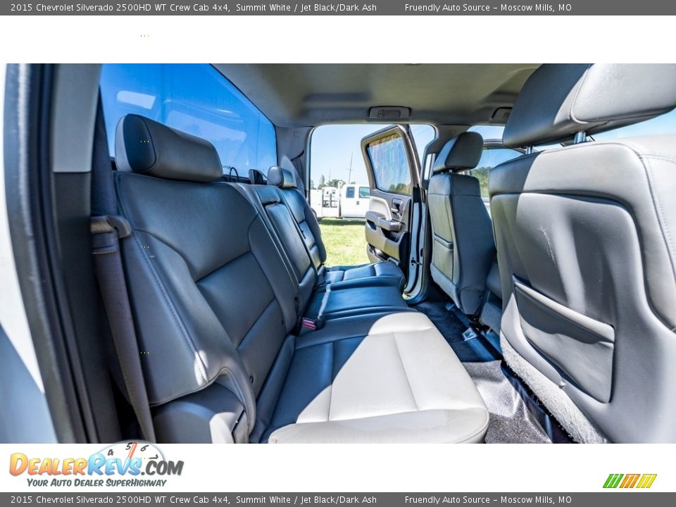 2015 Chevrolet Silverado 2500HD WT Crew Cab 4x4 Summit White / Jet Black/Dark Ash Photo #22