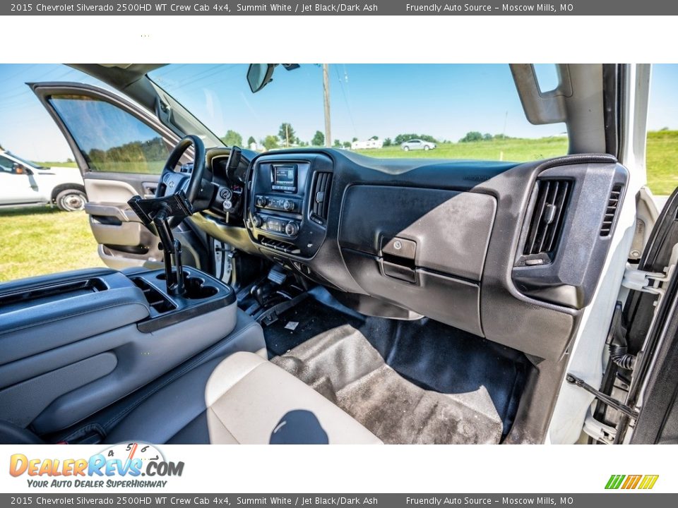 2015 Chevrolet Silverado 2500HD WT Crew Cab 4x4 Summit White / Jet Black/Dark Ash Photo #23