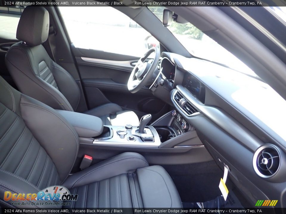 Front Seat of 2024 Alfa Romeo Stelvio Veloce AWD Photo #10