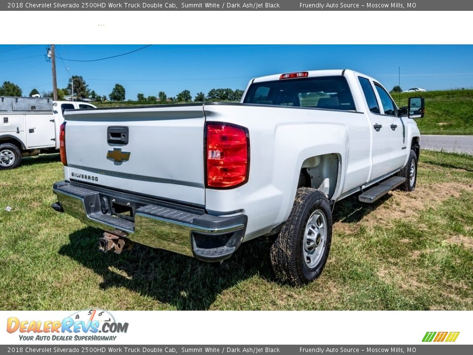 2018 Chevrolet Silverado 2500HD Work Truck Double Cab Summit White / Dark Ash/Jet Black Photo #4