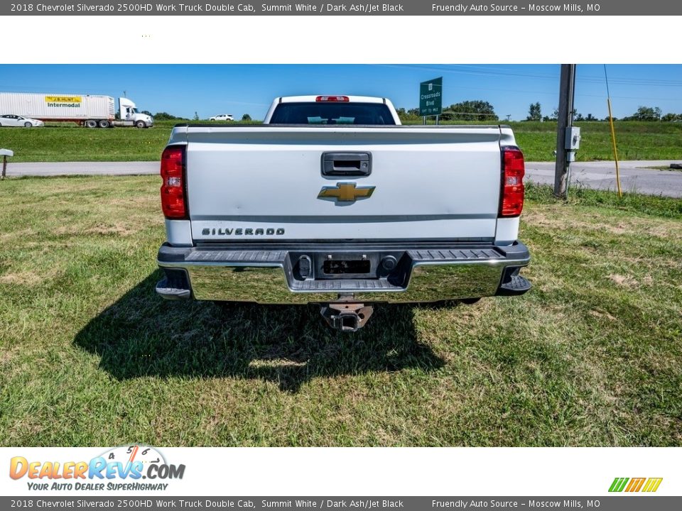 2018 Chevrolet Silverado 2500HD Work Truck Double Cab Summit White / Dark Ash/Jet Black Photo #5