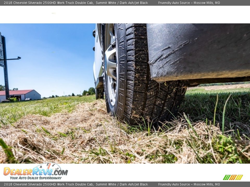 2018 Chevrolet Silverado 2500HD Work Truck Double Cab Summit White / Dark Ash/Jet Black Photo #11