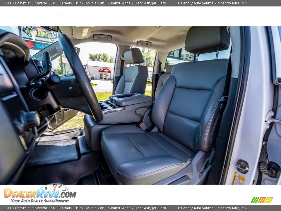 2018 Chevrolet Silverado 2500HD Work Truck Double Cab Summit White / Dark Ash/Jet Black Photo #17