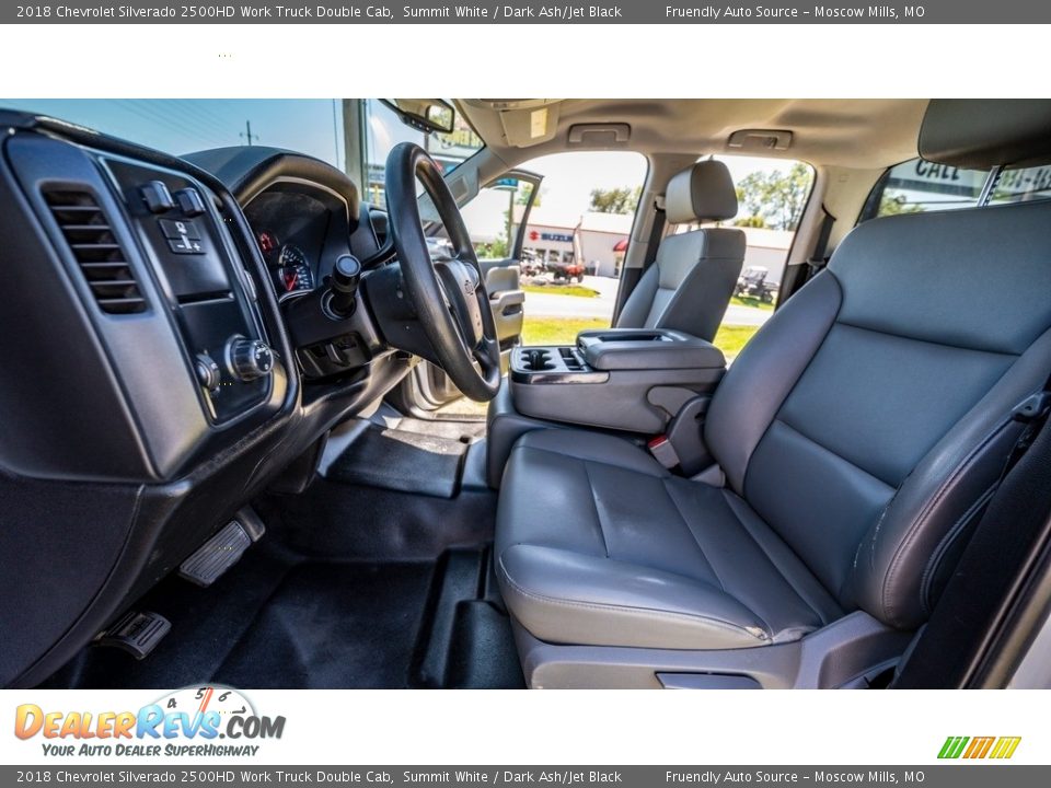 2018 Chevrolet Silverado 2500HD Work Truck Double Cab Summit White / Dark Ash/Jet Black Photo #18
