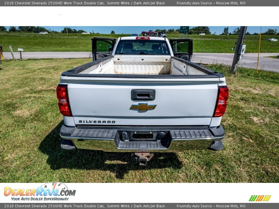 2018 Chevrolet Silverado 2500HD Work Truck Double Cab Summit White / Dark Ash/Jet Black Photo #21