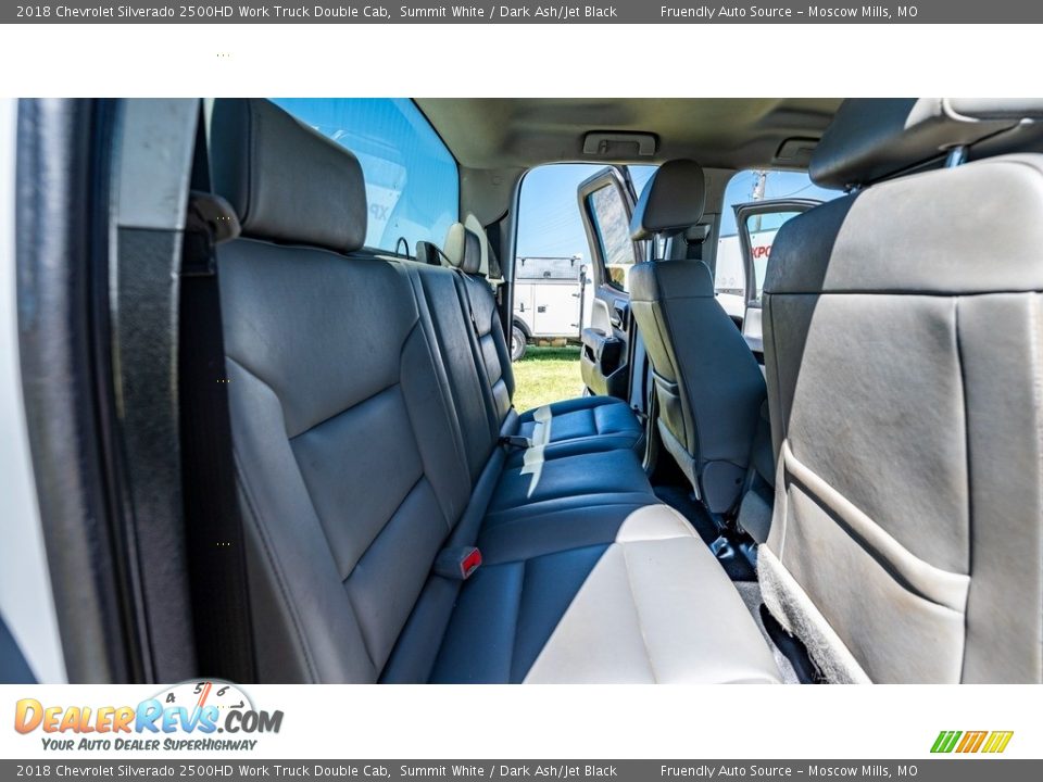 2018 Chevrolet Silverado 2500HD Work Truck Double Cab Summit White / Dark Ash/Jet Black Photo #22