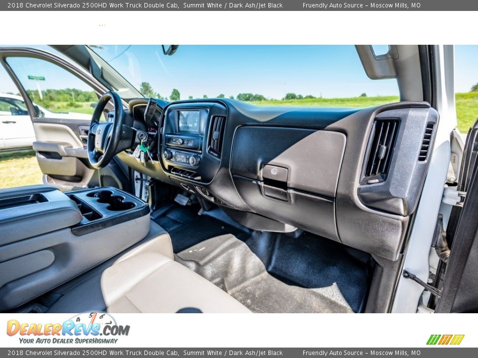 2018 Chevrolet Silverado 2500HD Work Truck Double Cab Summit White / Dark Ash/Jet Black Photo #23