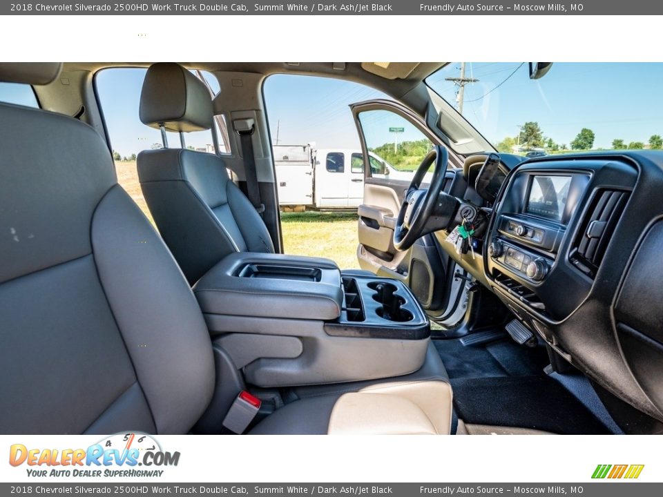 2018 Chevrolet Silverado 2500HD Work Truck Double Cab Summit White / Dark Ash/Jet Black Photo #24