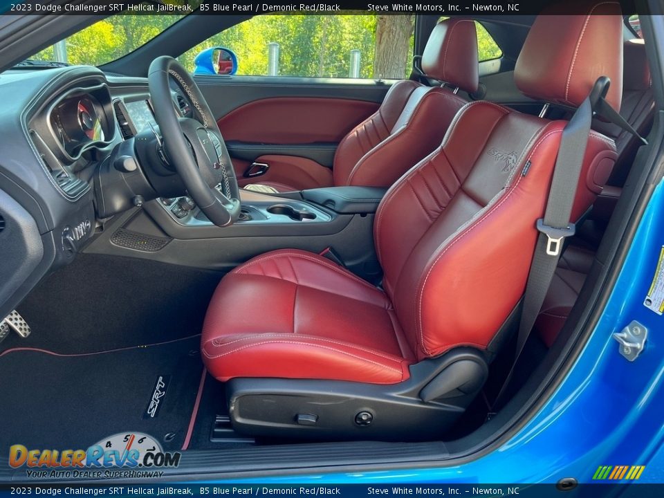 Demonic Red/Black Interior - 2023 Dodge Challenger SRT Hellcat JailBreak Photo #15