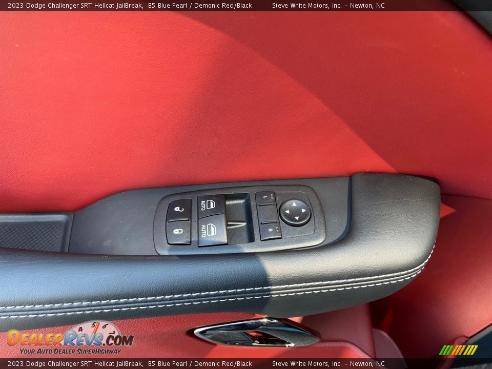 Door Panel of 2023 Dodge Challenger SRT Hellcat JailBreak Photo #16