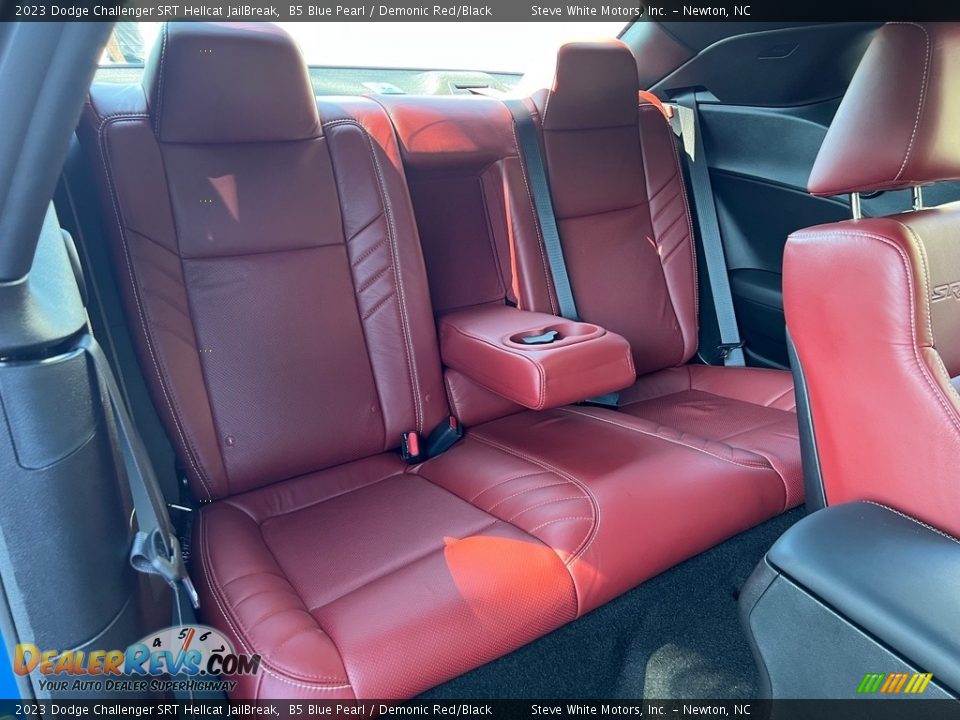 Rear Seat of 2023 Dodge Challenger SRT Hellcat JailBreak Photo #20