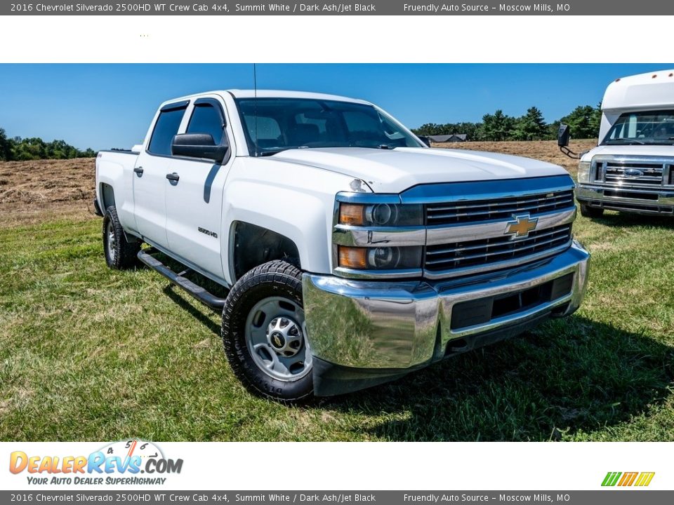 2016 Chevrolet Silverado 2500HD WT Crew Cab 4x4 Summit White / Dark Ash/Jet Black Photo #1