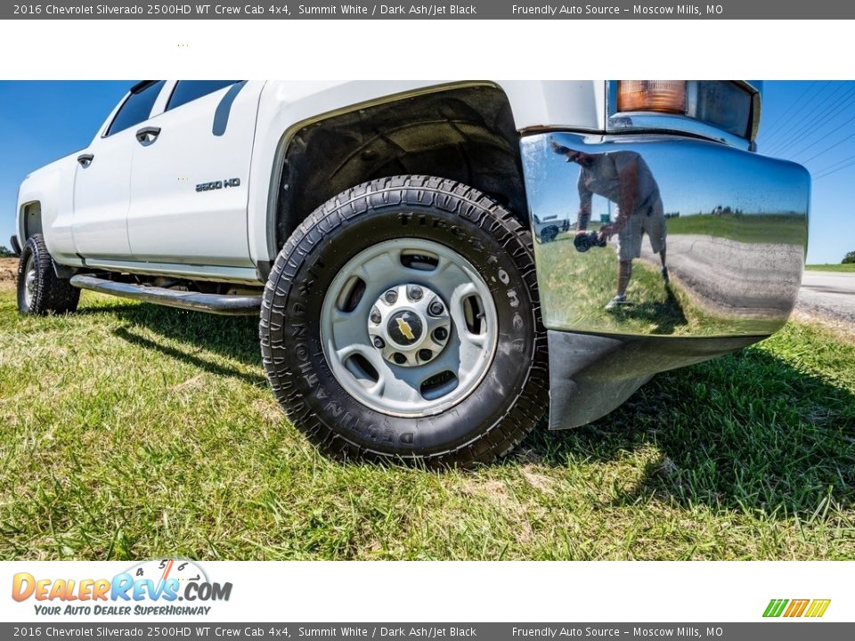 2016 Chevrolet Silverado 2500HD WT Crew Cab 4x4 Summit White / Dark Ash/Jet Black Photo #2