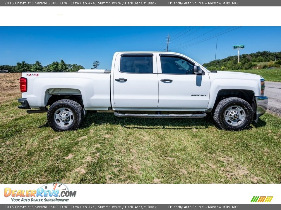 Summit White 2016 Chevrolet Silverado 2500HD WT Crew Cab 4x4 Photo #3