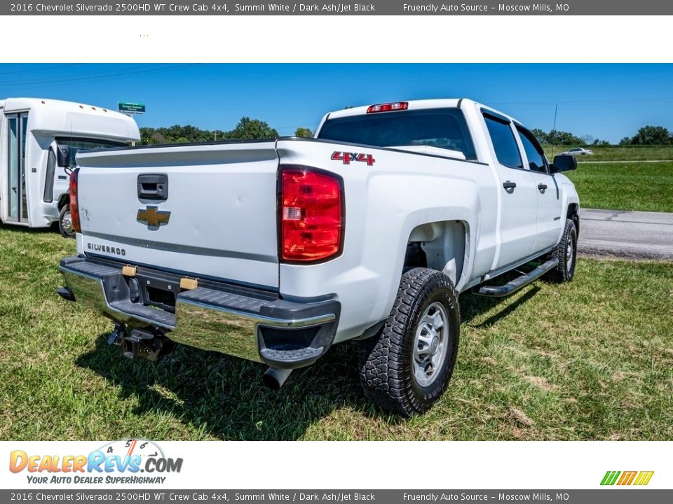 2016 Chevrolet Silverado 2500HD WT Crew Cab 4x4 Summit White / Dark Ash/Jet Black Photo #4