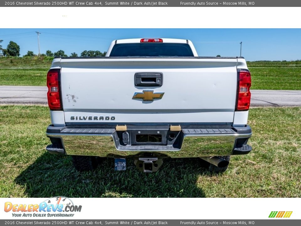 2016 Chevrolet Silverado 2500HD WT Crew Cab 4x4 Summit White / Dark Ash/Jet Black Photo #5