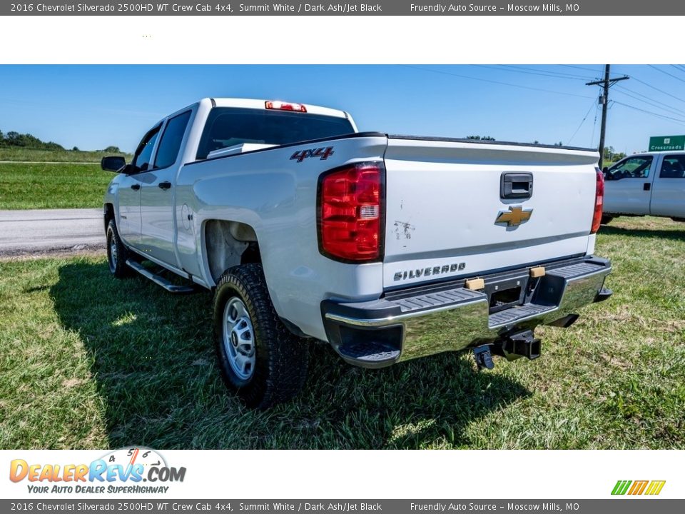 2016 Chevrolet Silverado 2500HD WT Crew Cab 4x4 Summit White / Dark Ash/Jet Black Photo #6