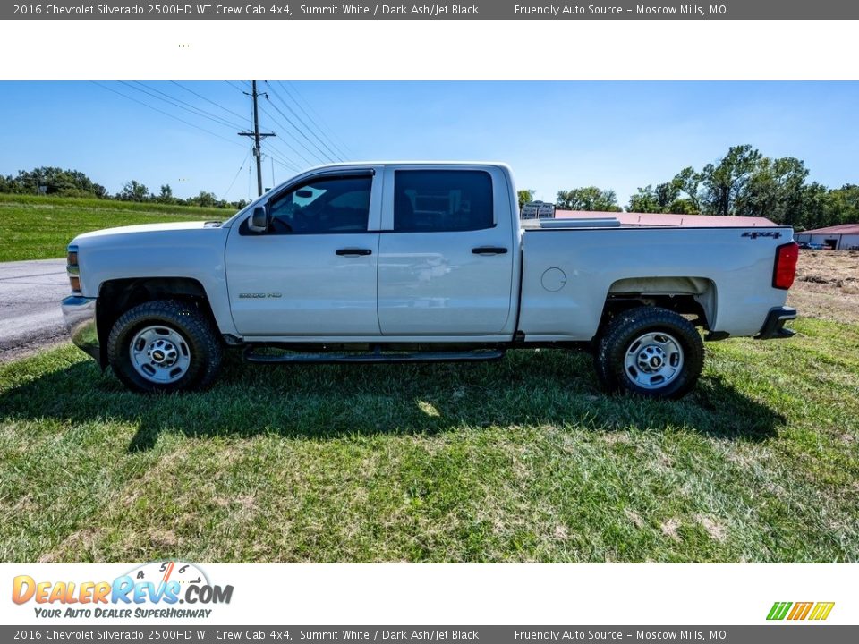 2016 Chevrolet Silverado 2500HD WT Crew Cab 4x4 Summit White / Dark Ash/Jet Black Photo #7