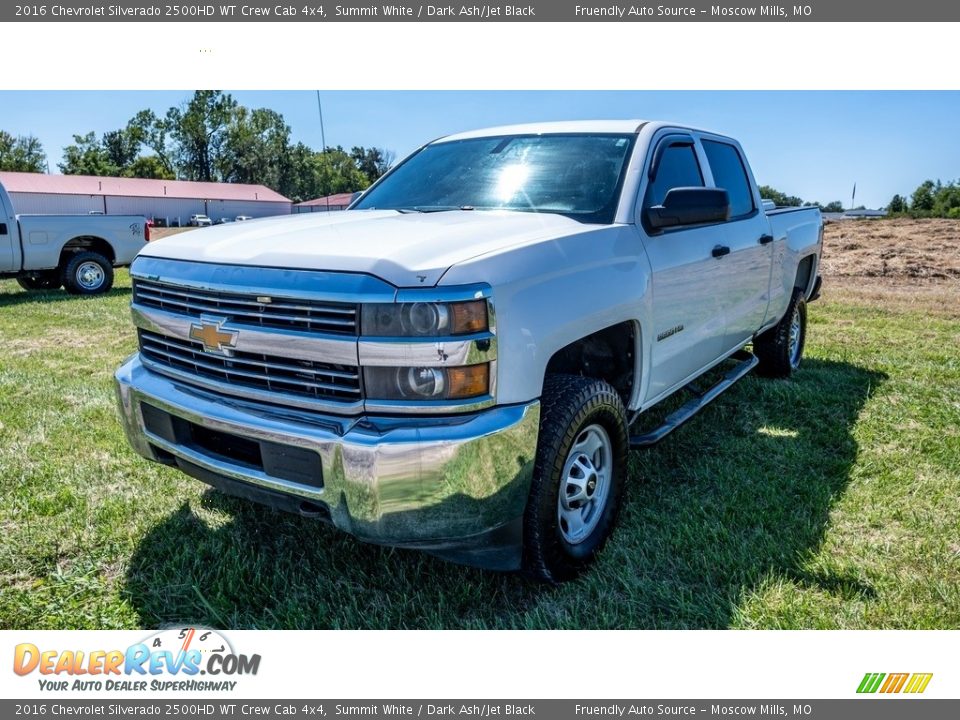 2016 Chevrolet Silverado 2500HD WT Crew Cab 4x4 Summit White / Dark Ash/Jet Black Photo #8