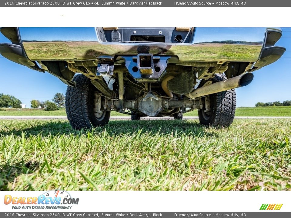 2016 Chevrolet Silverado 2500HD WT Crew Cab 4x4 Summit White / Dark Ash/Jet Black Photo #13