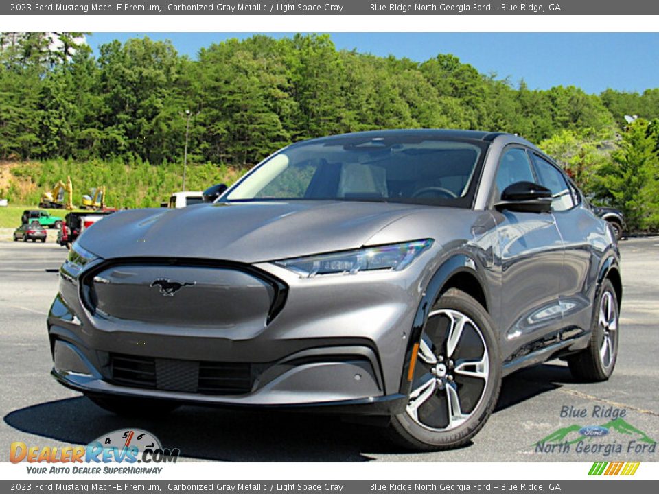 2023 Ford Mustang Mach-E Premium Carbonized Gray Metallic / Light Space Gray Photo #1