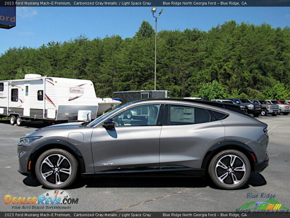 2023 Ford Mustang Mach-E Premium Carbonized Gray Metallic / Light Space Gray Photo #2