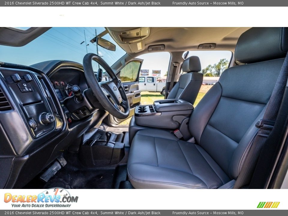 2016 Chevrolet Silverado 2500HD WT Crew Cab 4x4 Summit White / Dark Ash/Jet Black Photo #18