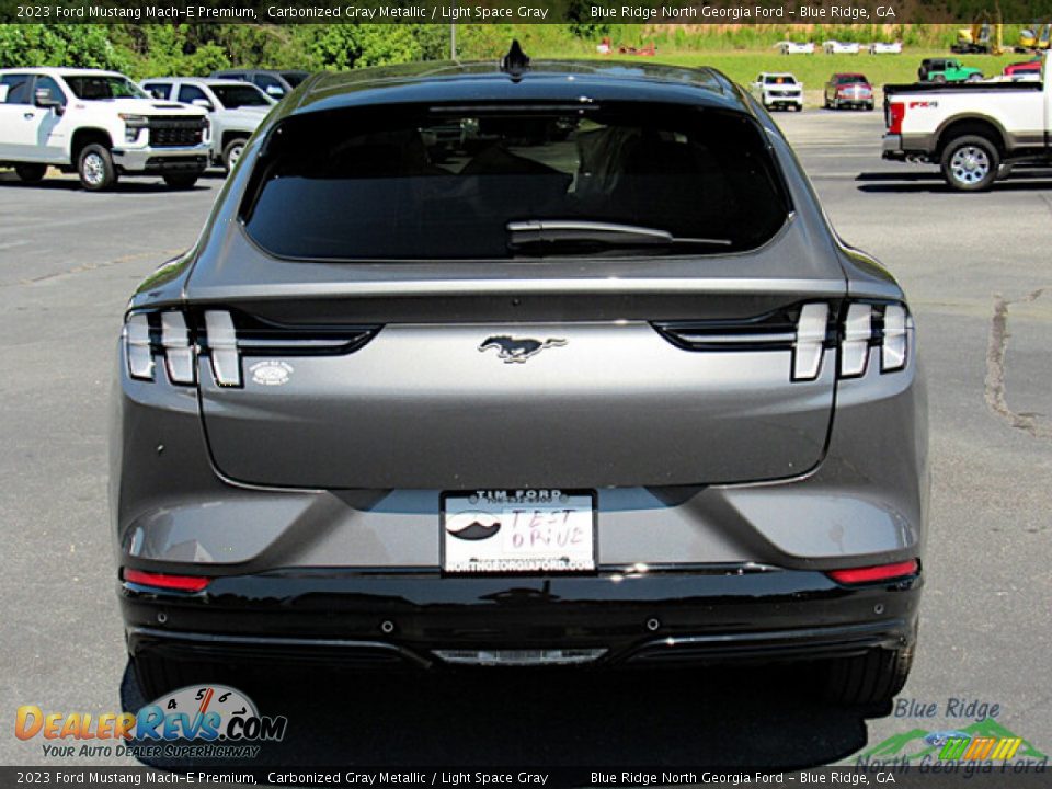 2023 Ford Mustang Mach-E Premium Carbonized Gray Metallic / Light Space Gray Photo #4