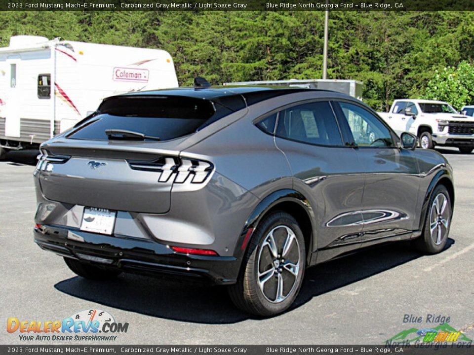 2023 Ford Mustang Mach-E Premium Carbonized Gray Metallic / Light Space Gray Photo #5