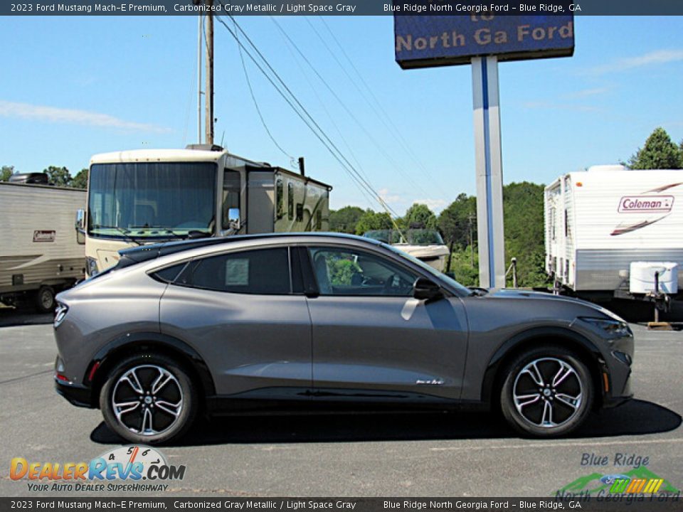 2023 Ford Mustang Mach-E Premium Carbonized Gray Metallic / Light Space Gray Photo #6