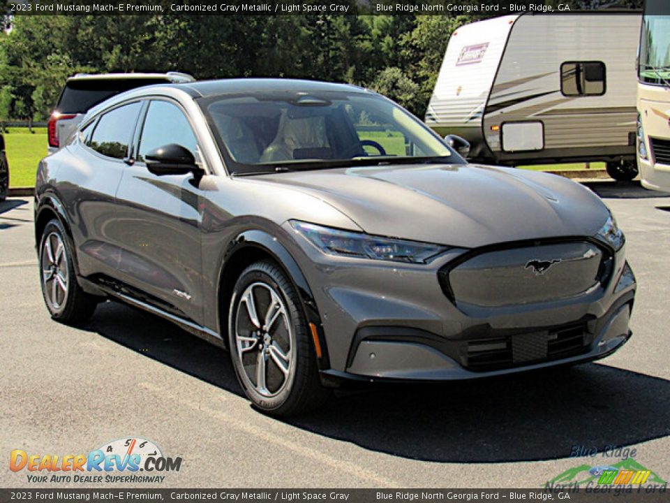 2023 Ford Mustang Mach-E Premium Carbonized Gray Metallic / Light Space Gray Photo #7