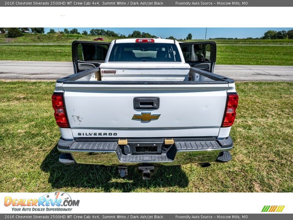 2016 Chevrolet Silverado 2500HD WT Crew Cab 4x4 Summit White / Dark Ash/Jet Black Photo #21