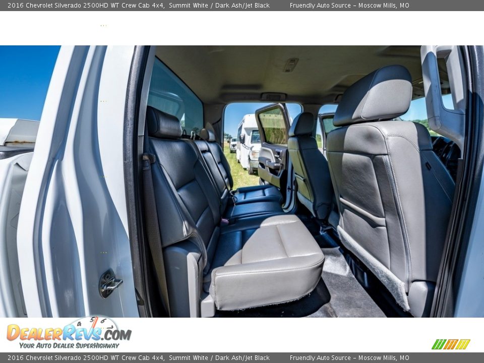 2016 Chevrolet Silverado 2500HD WT Crew Cab 4x4 Summit White / Dark Ash/Jet Black Photo #22