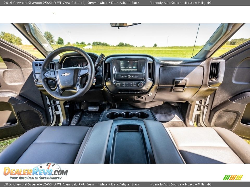 2016 Chevrolet Silverado 2500HD WT Crew Cab 4x4 Summit White / Dark Ash/Jet Black Photo #26