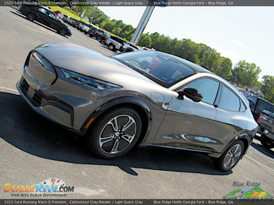 2023 Ford Mustang Mach-E Premium Carbonized Gray Metallic / Light Space Gray Photo #24