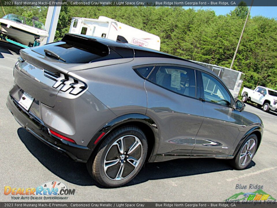 2023 Ford Mustang Mach-E Premium Carbonized Gray Metallic / Light Space Gray Photo #26