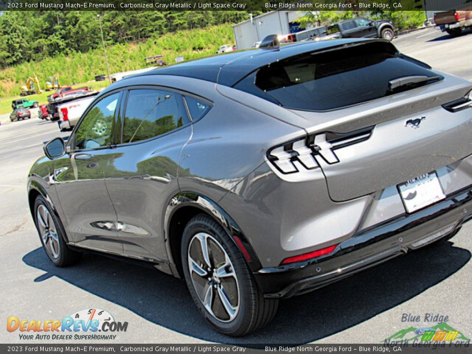 2023 Ford Mustang Mach-E Premium Carbonized Gray Metallic / Light Space Gray Photo #27