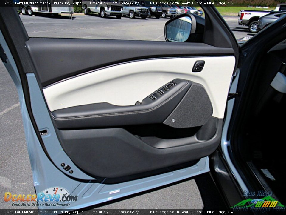 2023 Ford Mustang Mach-E Premium Vapor Blue Metallic / Light Space Gray Photo #10