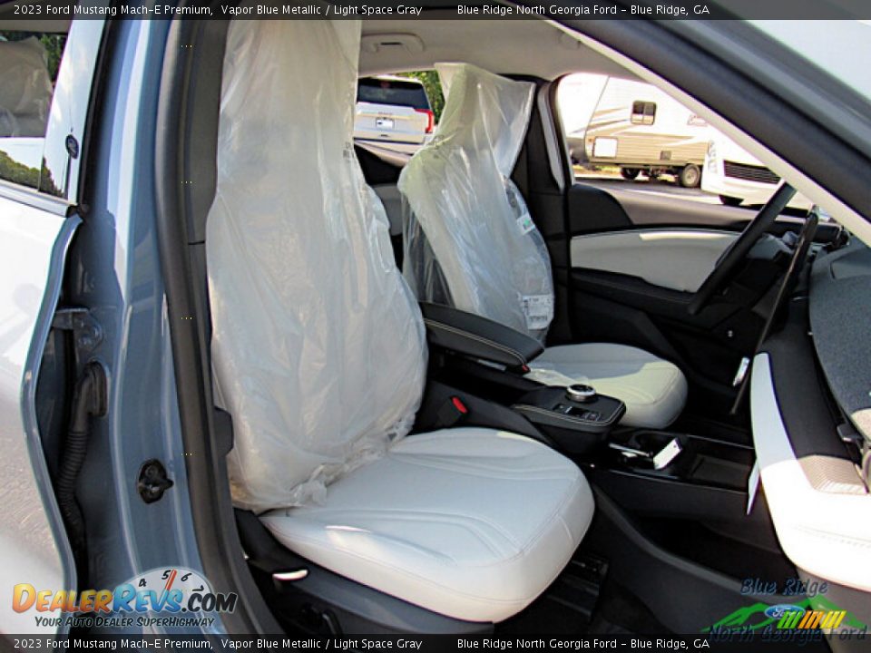 2023 Ford Mustang Mach-E Premium Vapor Blue Metallic / Light Space Gray Photo #12