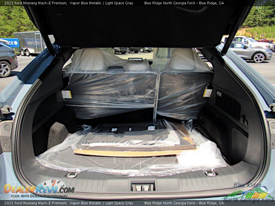 2023 Ford Mustang Mach-E Premium Vapor Blue Metallic / Light Space Gray Photo #14