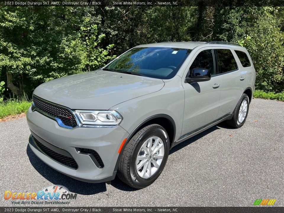 2023 Dodge Durango SXT AWD Destroyer Gray / Black Photo #2