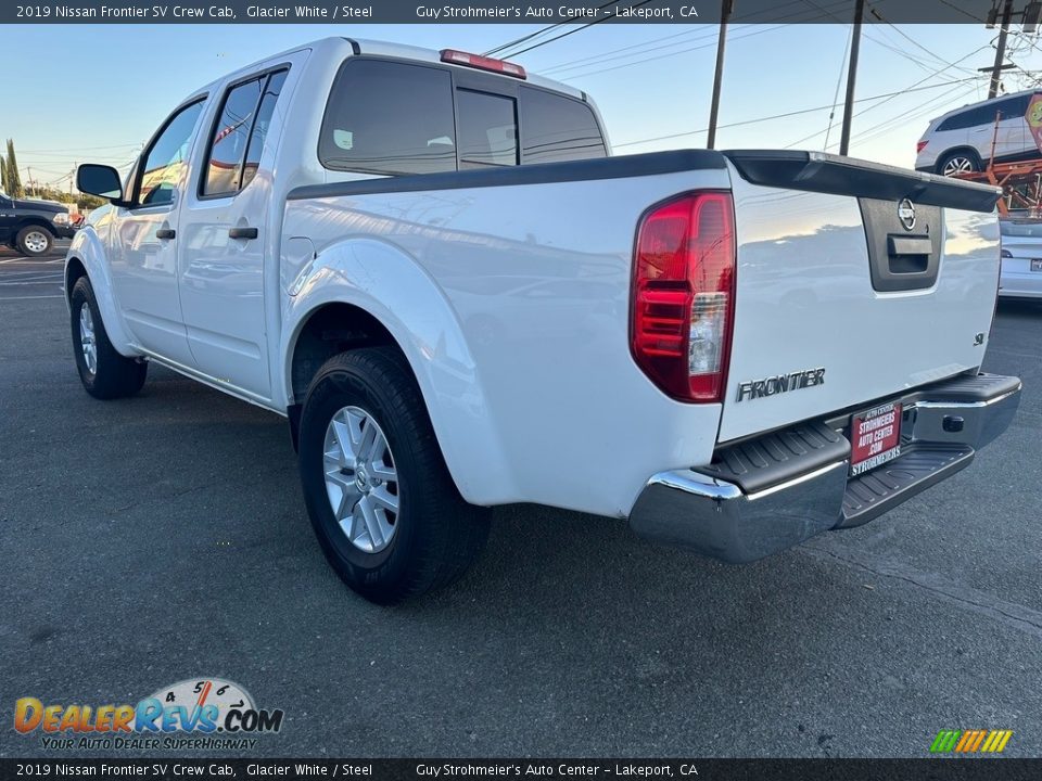 Glacier White 2019 Nissan Frontier SV Crew Cab Photo #4