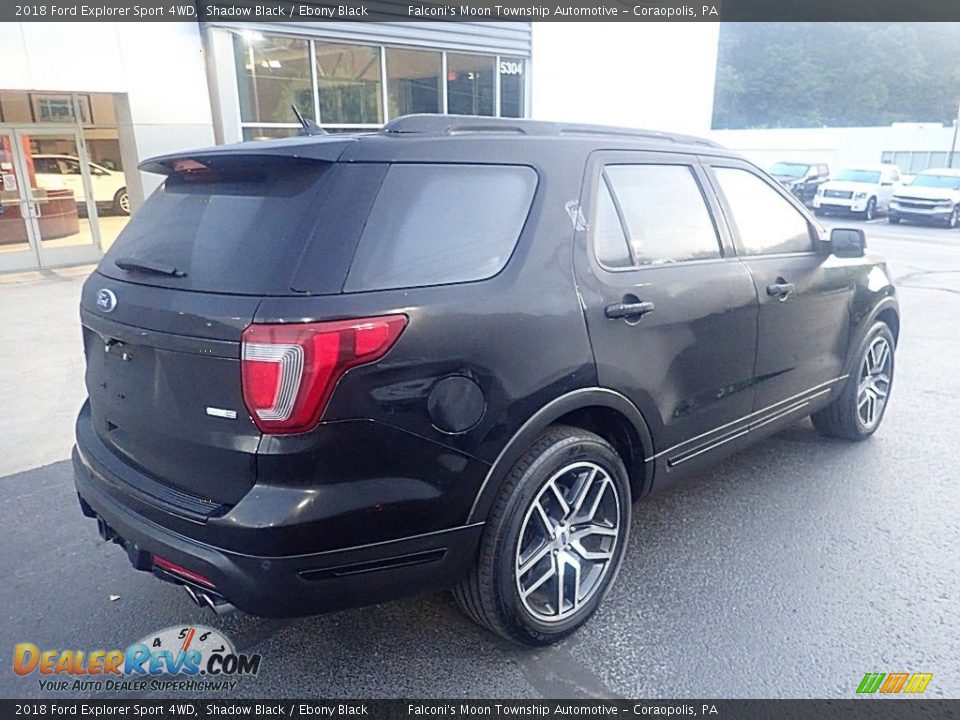 2018 Ford Explorer Sport 4WD Shadow Black / Ebony Black Photo #2