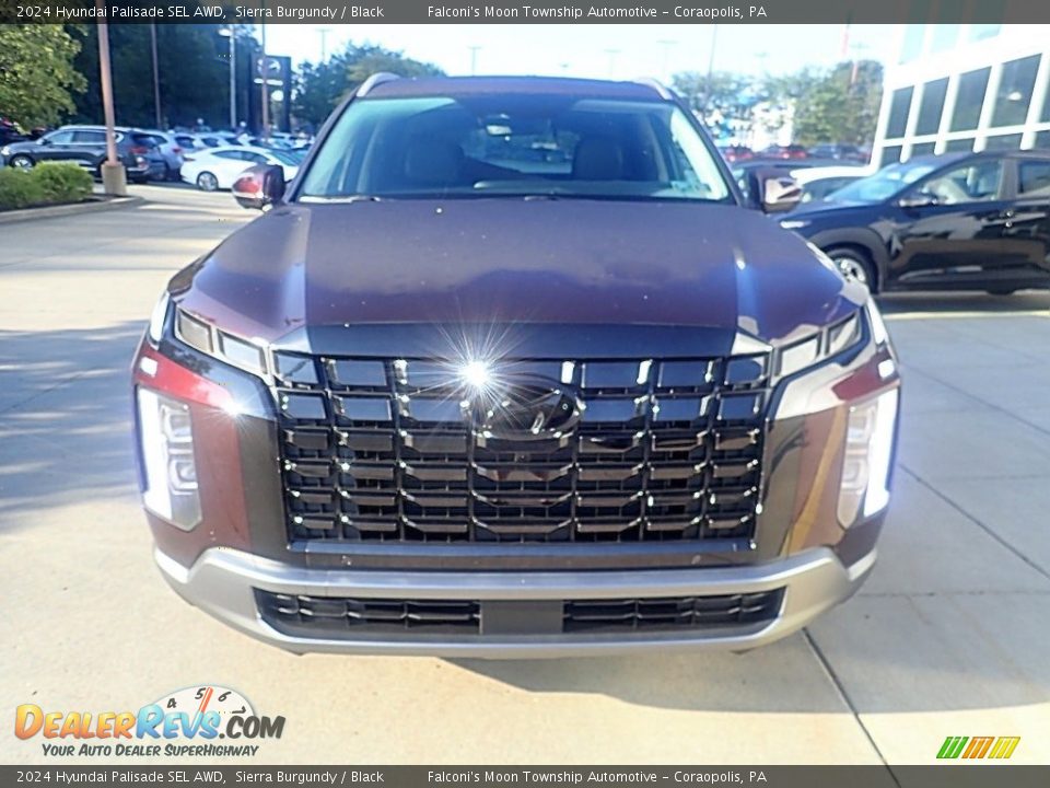 2024 Hyundai Palisade SEL AWD Sierra Burgundy / Black Photo #7