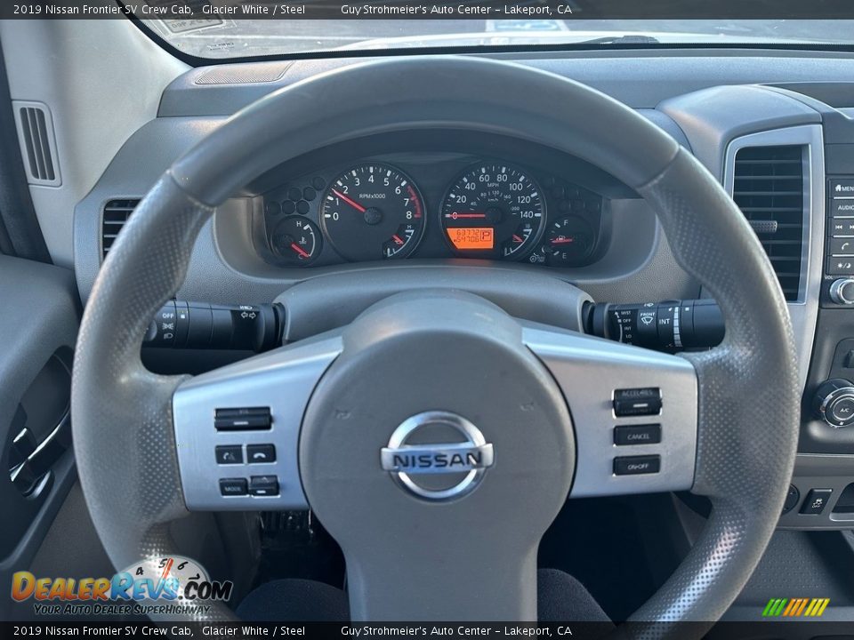 2019 Nissan Frontier SV Crew Cab Steering Wheel Photo #7