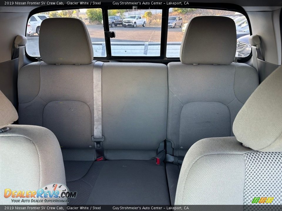Rear Seat of 2019 Nissan Frontier SV Crew Cab Photo #13