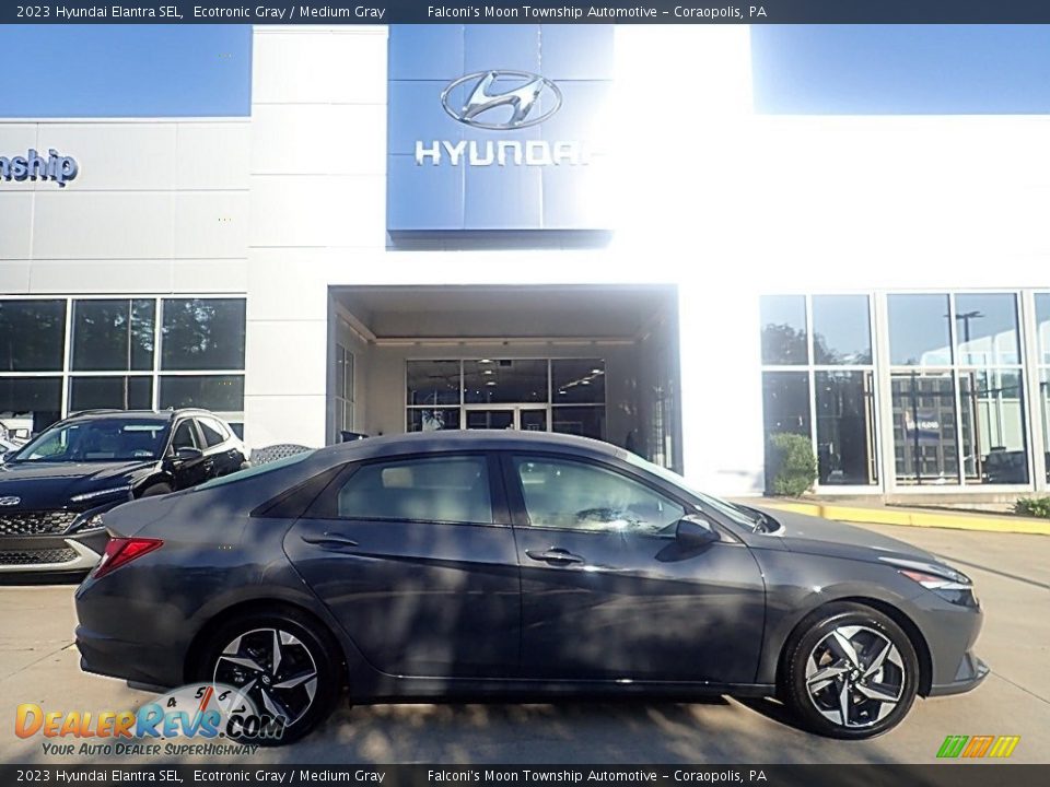2023 Hyundai Elantra SEL Ecotronic Gray / Medium Gray Photo #1