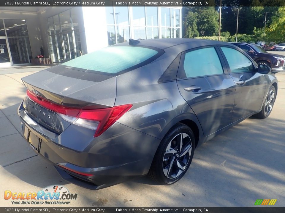 2023 Hyundai Elantra SEL Ecotronic Gray / Medium Gray Photo #2