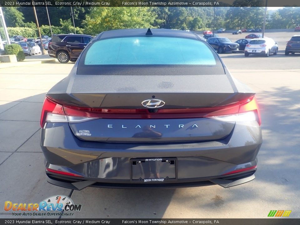 2023 Hyundai Elantra SEL Ecotronic Gray / Medium Gray Photo #3