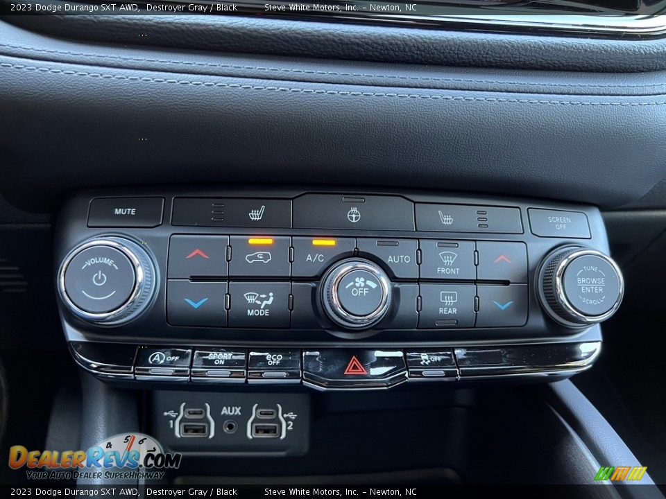 Controls of 2023 Dodge Durango SXT AWD Photo #26